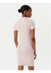 Guess Sukienka codzienna V6RK02 Z4692 Różowy Regular Fit. Okazja: na co dzień. Kolor: różowy. Materiał: syntetyk. Typ sukienki: proste. Styl: casual #5