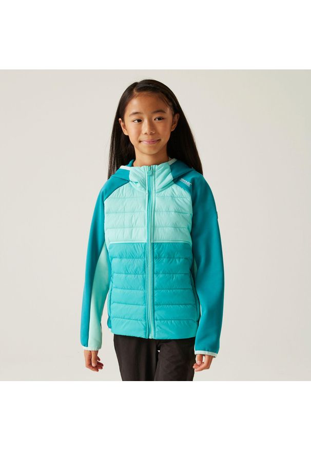 Regatta - Kurtka turystyczna hybrydowa dziecięca Kielder IX. Kolor: niebieski