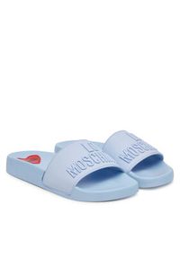 Love Moschino - LOVE MOSCHINO Klapki JA28052G0MI15712 Niebieski. Kolor: niebieski. Materiał: syntetyk #5
