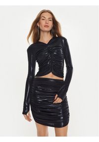 NORMA KAMALI Sukienka koktajlowa ST2246LME39951 Granatowy Slim Fit. Kolor: niebieski. Materiał: syntetyk. Styl: wizytowy #1