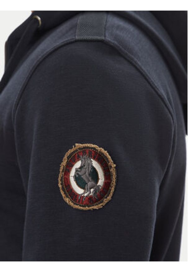 Aeronautica Militare Bluza 251FE2013F585 Granatowy Regular Fit. Kolor: niebieski. Materiał: bawełna