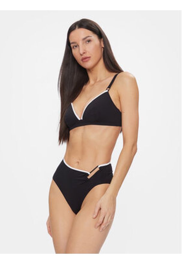 Chantelle Dół od bikini Authentic C12IC5 Czarny. Kolor: czarny. Materiał: syntetyk