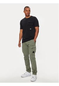 C.P. Company T-Shirt 16CMTS211A005697G Czarny Regular Fit. Kolor: czarny. Materiał: bawełna #5
