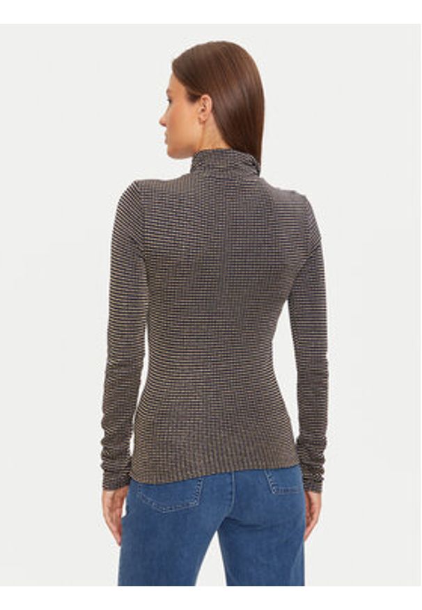 TOMMY HILFIGER - Tommy Hilfiger Golf WW0WW42905 Granatowy Slim Fit. Typ kołnierza: golf. Kolor: niebieski. Materiał: syntetyk