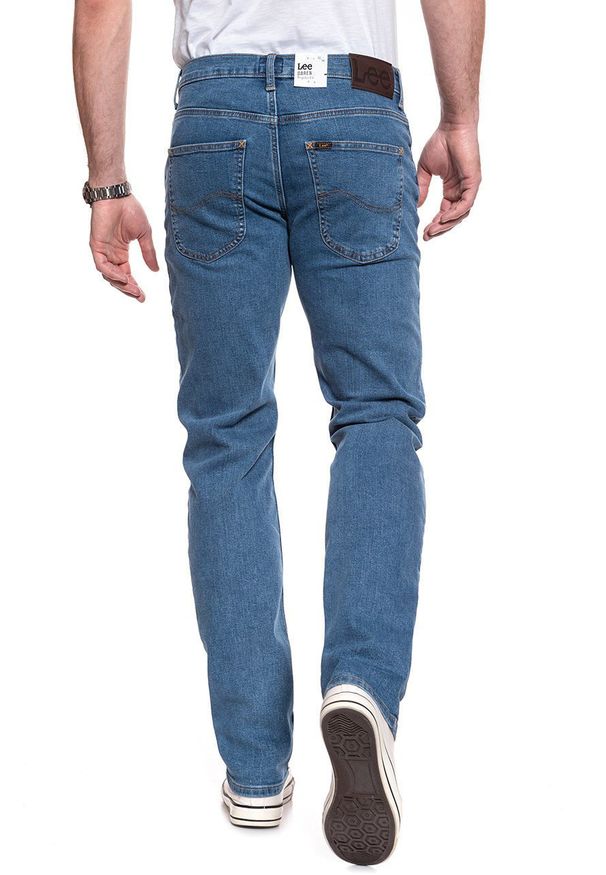 Lee - LEE DAREN ZIP FLY MĘSKIE SPODNIE JEANSOWE MID STONE L707SQ44 112142543