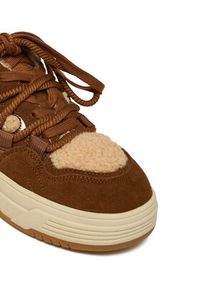 Steve Madden Sneakersy Boomer-F SM11003865 Beżowy. Kolor: beżowy. Materiał: skóra, zamsz #4