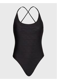 Calvin Klein Swimwear Strój kąpielowy KW0KW01895 Czarny. Kolor: czarny. Materiał: syntetyk #4