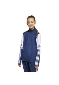 Adidas - Szkolenia dla dzieci top adidas Squadra25. Kolor: biały, niebieski, wielokolorowy. Materiał: poliester. Sport: piłka nożna, fitness #2