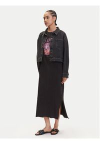 only - ONLY Sukienka codzienna Lucy 15324373 Czarny Regular Fit. Okazja: na co dzień. Kolor: czarny. Materiał: bawełna. Typ sukienki: proste. Styl: casual