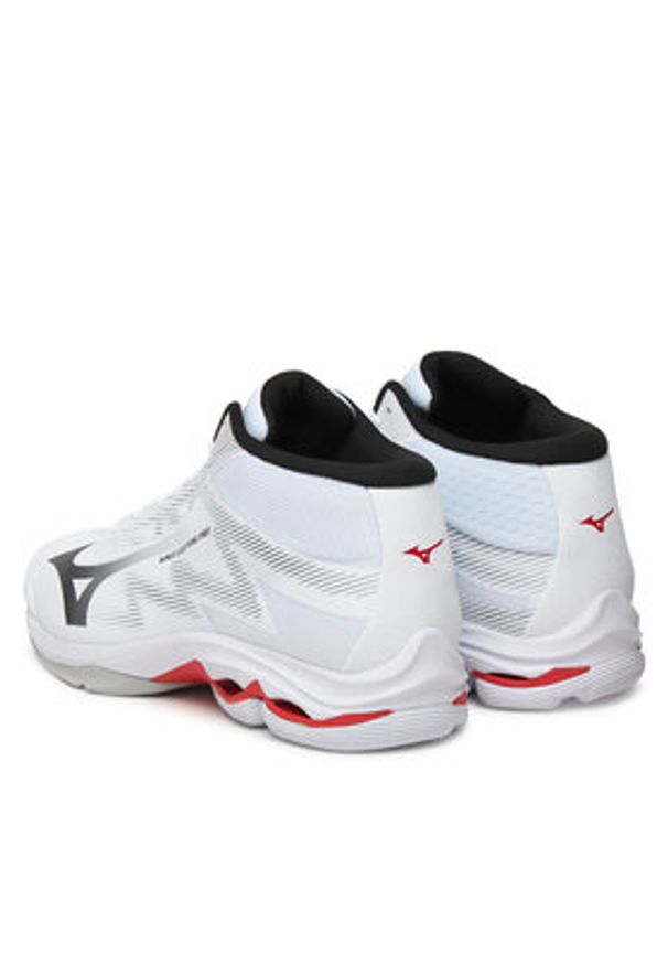 Mizuno Buty halowe Wave Lightning Pro Mid V1GA2665 59 Biały. Kolor: biały. Materiał: materiał. Model: Mizuno Wave