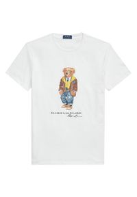 Polo Ralph Lauren T-Shirt 710P07346001 Biały Regular Fit. Typ kołnierza: polo. Kolor: biały. Materiał: bawełna #1