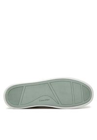 Calvin Klein Sneakersy Cupsole Lace Up - Sue HW0HW02436 Beżowy. Kolor: beżowy. Materiał: skóra, zamsz #5