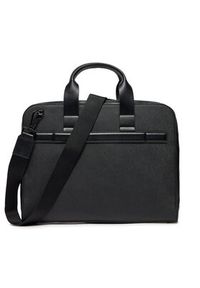 Calvin Klein Torba na laptopa Modern Bar Slim Laptop Bag K50K511590 Czarny. Kolor: czarny. Materiał: skóra