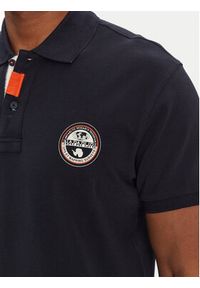 Napapijri Polo E-Clanis NP0A4ID31761 Granatowy Regular Fit. Typ kołnierza: polo. Kolor: niebieski. Materiał: bawełna