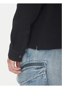 Hugo - HUGO Koszula Ekynone 50534184 Czarny Oversize. Kolor: czarny. Materiał: bawełna #3