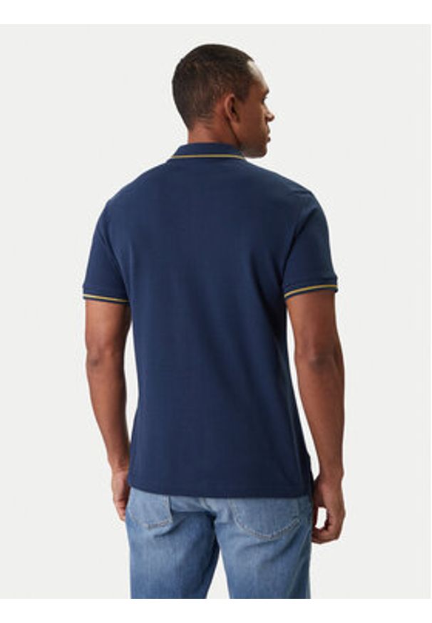 Versace Jeans Couture Polo 80GAGT03 CJ01T Niebieski Regular Fit. Typ kołnierza: polo. Kolor: niebieski. Materiał: bawełna