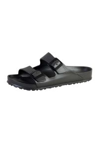 Klapki męskie Birkenstock Arizona Eva. Zapięcie: bez zapięcia. Kolor: szary. Materiał: syntetyk, materiał. Szerokość cholewki: normalna. Sport: turystyka piesza