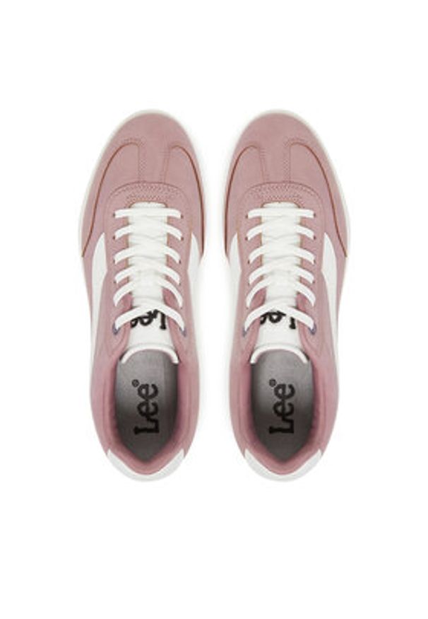 Lee Sneakersy Lian Women Low 50251005.72G Fioletowy. Kolor: fioletowy. Materiał: skóra