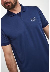 EA7 Emporio Armani - Polo męskie EA7 EMPORIO ARMANI. Typ kołnierza: polo #5