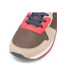 U.S. Polo Assn. Sneakersy NOBIL011M/CNH1 Khaki. Kolor: brązowy. Materiał: materiał #7
