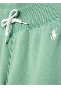 Polo Ralph Lauren Spodnie dresowe 211794397023 Zielony Regular Fit. Kolor: zielony. Materiał: bawełna, dresówka