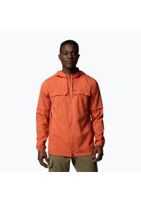 columbia - Bluza trekkingowa męska Columbia Skien Valley Hooded. Kolor: pomarańczowy