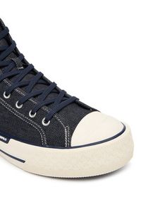 Karl Lagerfeld - KARL LAGERFELD Trampki KL50455D Granatowy. Kolor: niebieski. Materiał: materiał #4