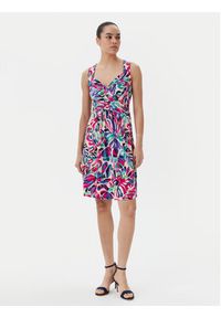 Morgan Sukienka letnia 251-RCOLO Kolorowy Regular Fit. Materiał: syntetyk. Wzór: kolorowy. Sezon: lato #4