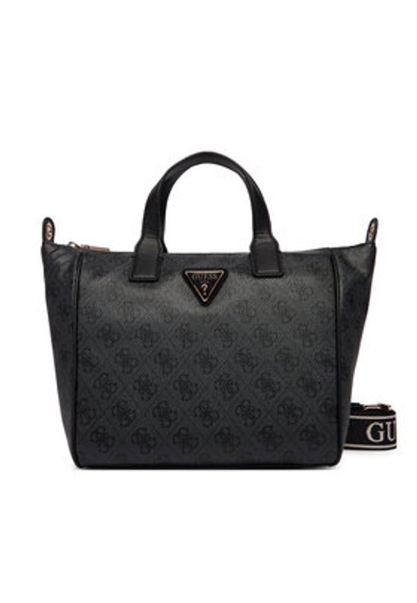 Guess Torebka Follie Travel TWLB96 76019 Szary. Kolor: szary. Materiał: skórzane