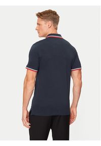 Jack & Jones - Jack&Jones Polo Paulos 12136668 Granatowy Slim Fit. Typ kołnierza: polo. Kolor: niebieski. Materiał: bawełna