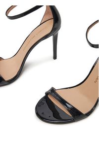 Stuart Weitzman Sandały Nudist II Sandal SJ995 Czarny. Kolor: czarny. Materiał: skóra #5