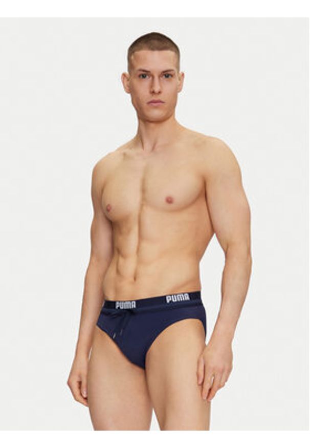 Puma Kąpielówki 907655 Czarny. Kolor: czarny. Materiał: syntetyk