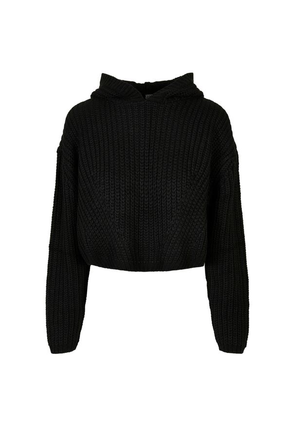 Bluza damska z kapturem Urban Classics oversized. Typ kołnierza: kaptur. Kolor: czarny. Długość rękawa: długi rękaw. Długość: długie