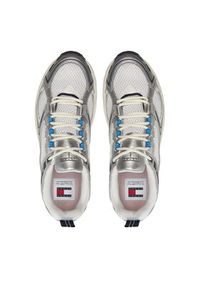 Tommy Jeans Sneakersy Archive Retro Runner EM0EM01486 Srebrny. Kolor: srebrny #4