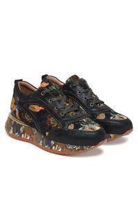 Laura Vita Sneakersy Delphine 15 Czarny. Kolor: czarny. Materiał: skóra #6
