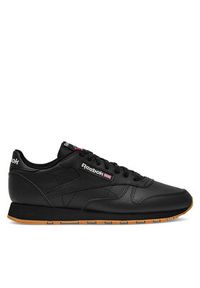 Reebok Sneakersy EO-CLASSIC LEATHER 100008493 Czarny. Kolor: czarny. Materiał: skóra, syntetyk. Model: Reebok Classic #2