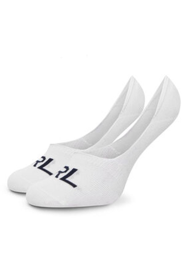 Lauren Ralph Lauren - LAUREN RALPH LAUREN Zestaw 3 par stopek męskich 454972832002 Biały. Kolor: biały. Materiał: bawełna, materiał