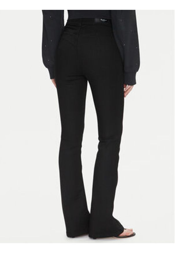 Pepe Jeans Jeansy PL204905 Czarny Flare Fit. Kolor: czarny
