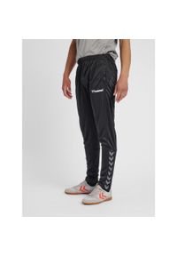 Spodnie Sportowe dresowe treningowe Hummel Authentic Poly Pant. Kolor: biały, wielokolorowy, czarny. Materiał: dresówka