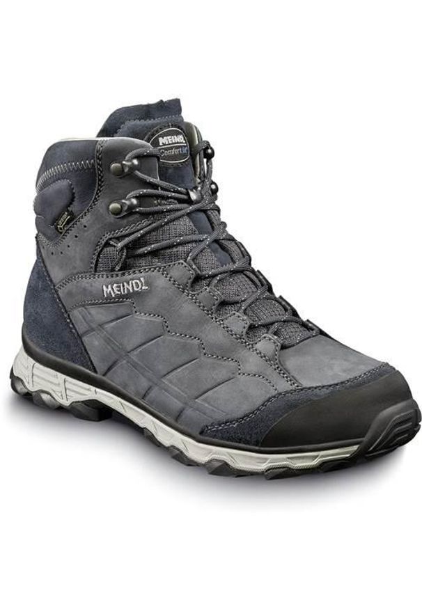 MEINDL - Buty trekkingowe damskie Meindl Tramin Gtx. Wysokość cholewki: za kostkę. Kolor: szary. Materiał: zamsz. Szerokość cholewki: normalna. Styl: sportowy