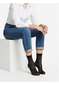 Nine West Skarpety długie CEO_AS_NW_01_Z_AW25 (3-PACK) Czarny. Kolor: czarny. Materiał: poliamid, nylon #3