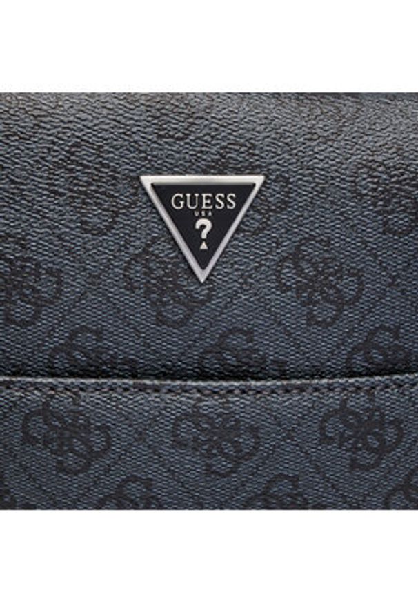 Guess Saszetka Torino HMTOLO P4258 Czarny. Kolor: czarny. Materiał: skóra