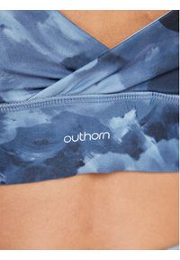 outhorn - Outhorn Biustonosz sportowy USBAF012 Granatowy. Kolor: niebieski. Materiał: syntetyk