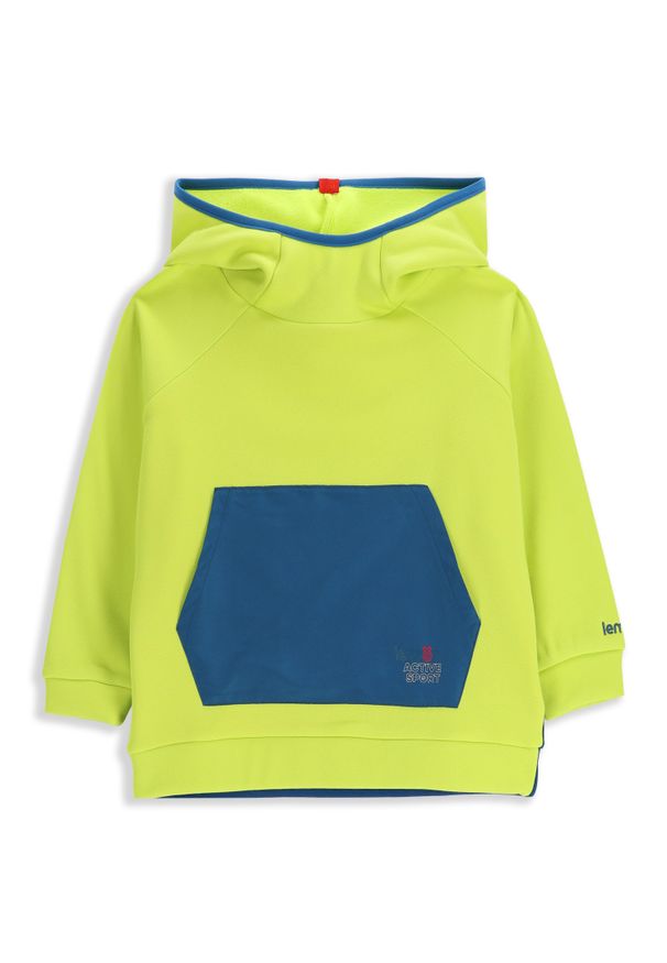 Polar turystyczny chłopięcy bluza Lemon Explore ZL5. Kolor: żółty. Materiał: bawełna, poliester, elastan. Sport: turystyka piesza