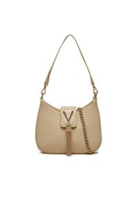 VALENTINO - Valentino Torebka Divina VBS1R417G Beżowy. Kolor: beżowy. Materiał: skórzane