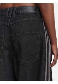Adidas - adidas Jeansy KQ6474 Czarny Barrel Fit. Kolor: czarny #4