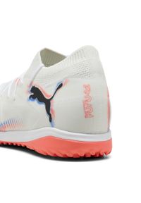 Puma - Buty piłkarskie unisex FUTURE 8 MATCH TT PUMA White Black Glowing Red. Kolor: czerwony, biały, wielokolorowy, czarny. Sport: piłka nożna