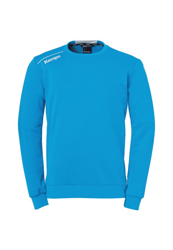 KEMPA - Bluza treningowa dla zawodników dla dzieci Kempa. Kolor: niebieski, biały, wielokolorowy. Długość rękawa: długi rękaw. Styl: sportowy