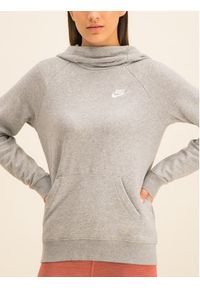 Nike Bluza Essential BV4116 Szary Regular Fit. Kolor: szary. Materiał: bawełna #5