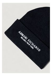 Armani Exchange Czapka BEANIE HAT Czarny. Kolor: czarny #3